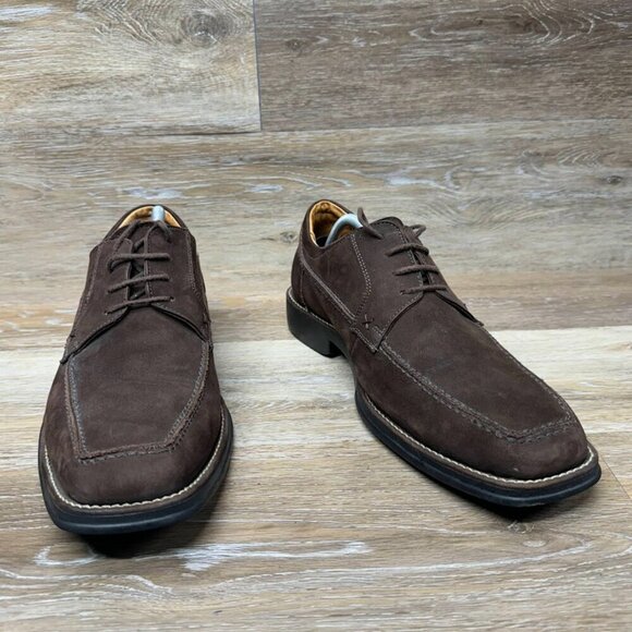 Sandro Moscoloni Brown Suede Derby Shoes Men\'s Size 11 main image 6